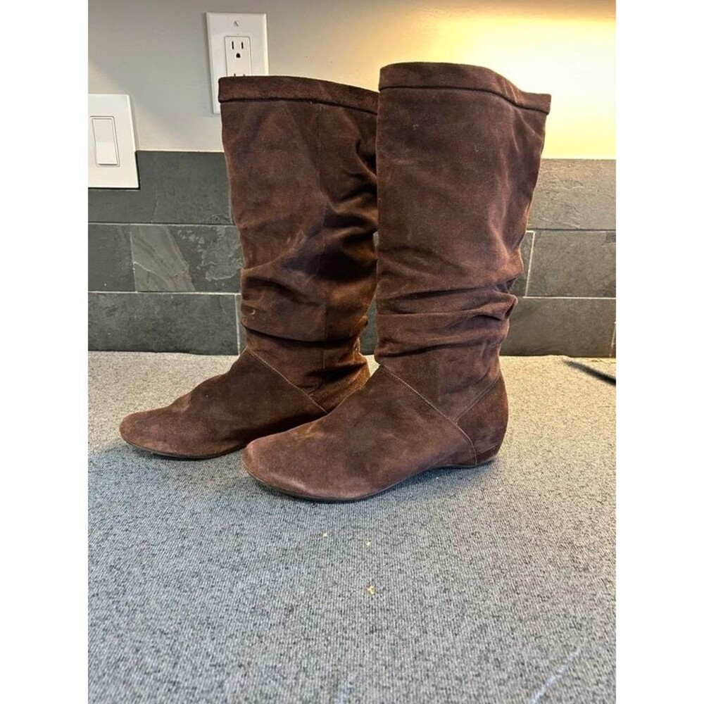 Blondo Brown Suede Knee High Boots Size 10M